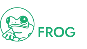 Media frog logo